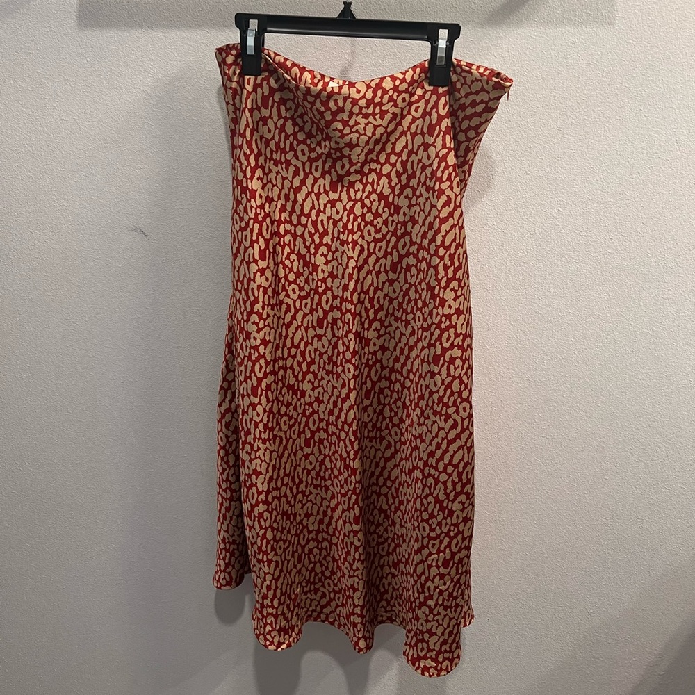 Cheetah Midi Skirt